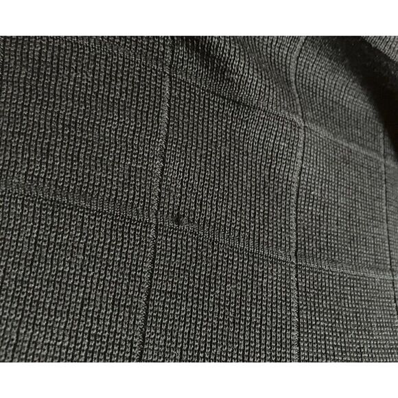 Pronto Uomo Navy Blue Knit Sweater Mens Cosby Pullover Vintage 100% Silk XL - Picture 6 of 9